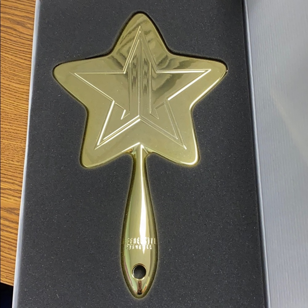 Jeffree Star Metallic Gold Hand Mirror